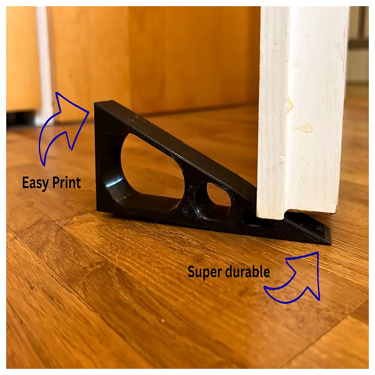 duty door stopper wedge rubber floor protector anti slip doorstopper for hardwood carpet home office door wedge