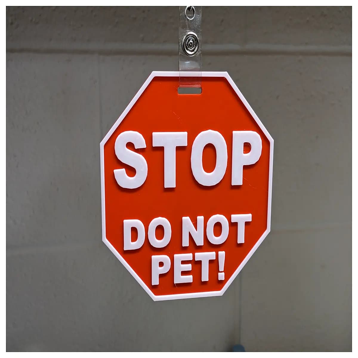no petting dog tag do not touch my dog stop petting sign aggressive dog warning service dog no touch pet safety accessory custom dog collar tag