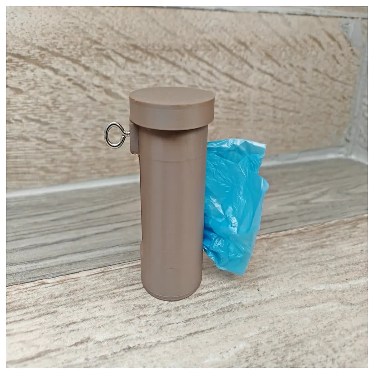 dog poop bag holder dispenser with clip on leash waste bag dispenser with refills portable poop bag dispenser for dog walking reusable poop bag holder