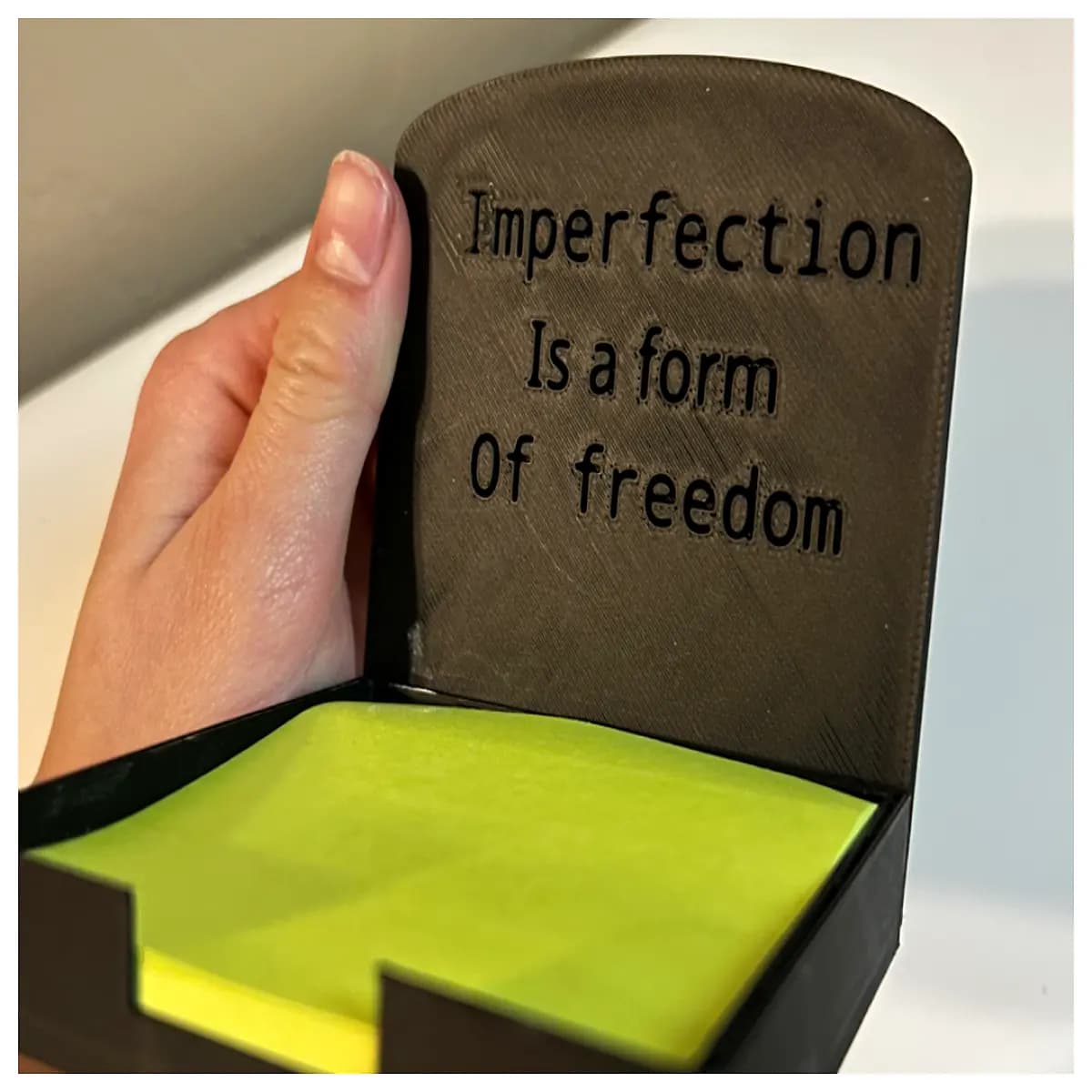 motivational sticky note clips desk organizer office supplies inspirational quote paper clips for home workspace