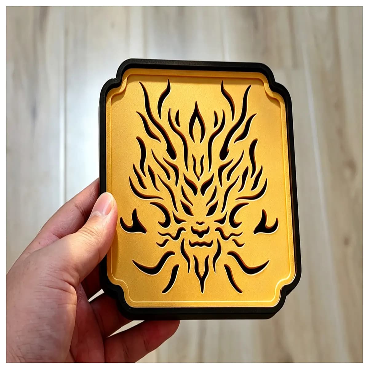 dragon motif coaster set heat drink mat vintage oriental decor table protector non slip