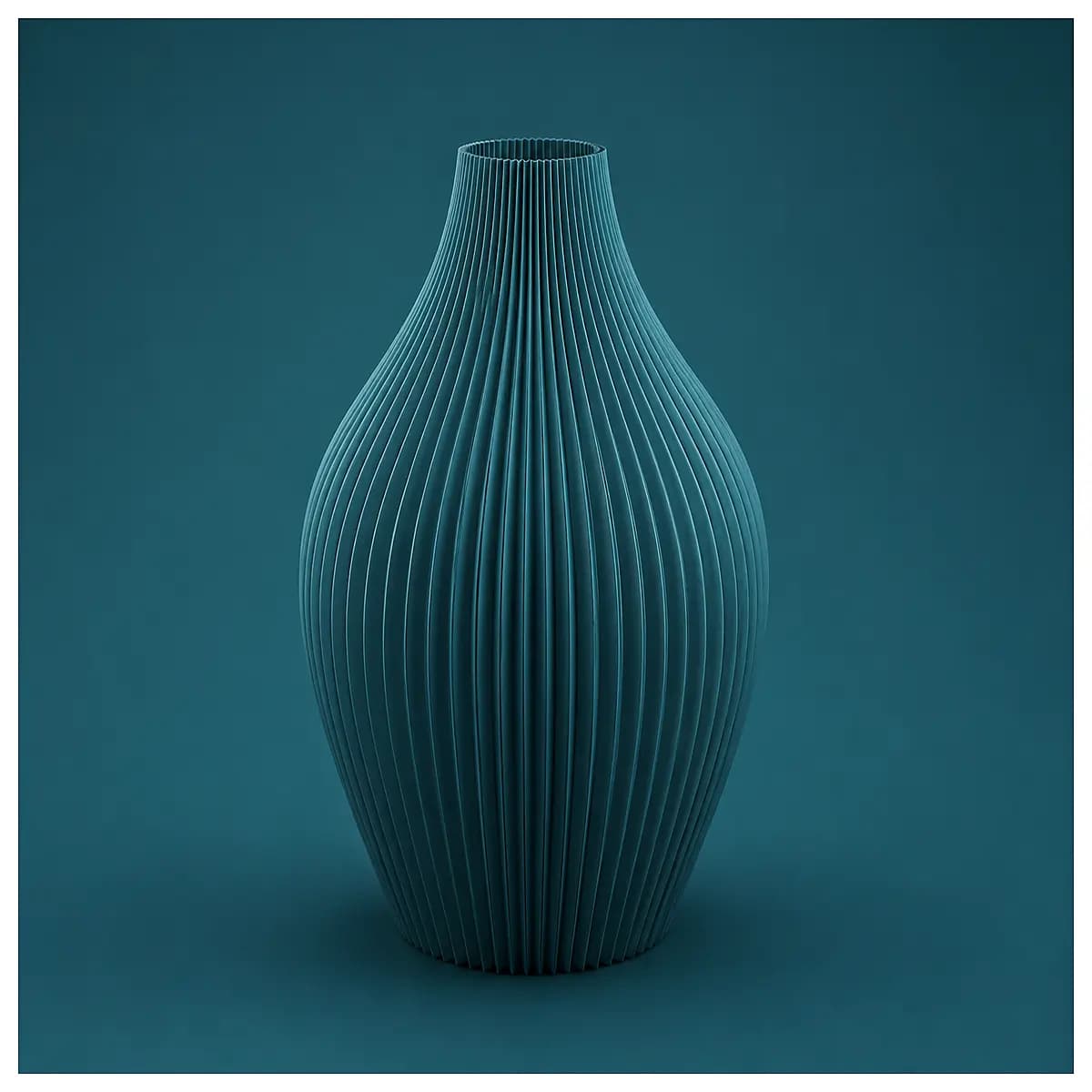 parametric vase for home decor printed flower holder modern geometric vase sculptural centerpiece contemporary art vase