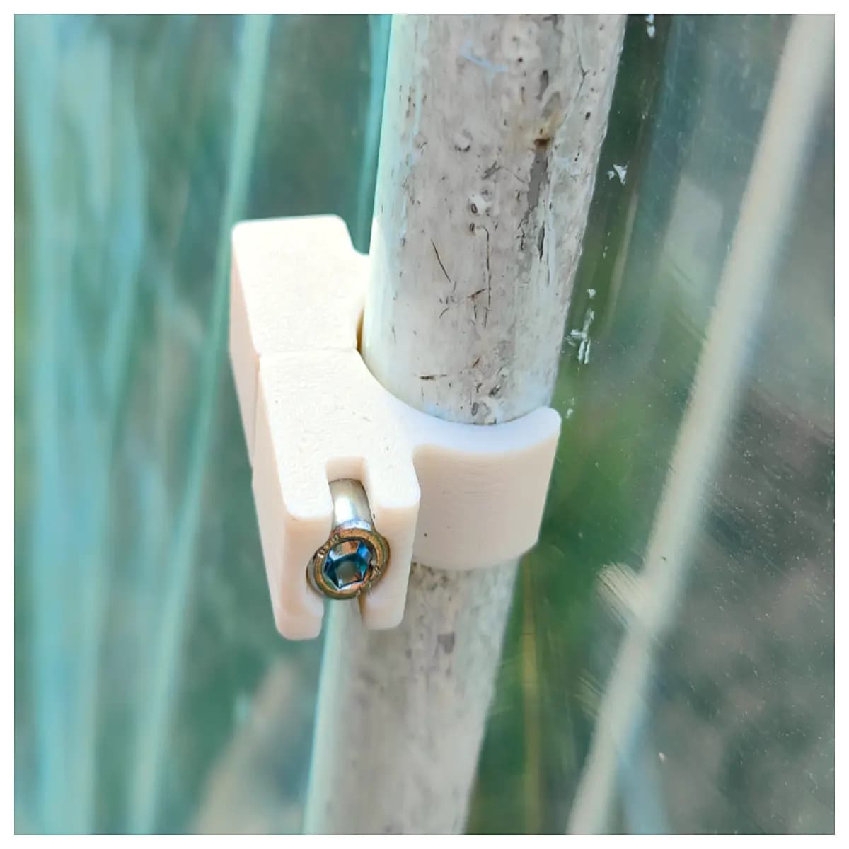 greenhouse film clips 25mm m6 bolt fastener polytunnel clamps for plastic sheeting