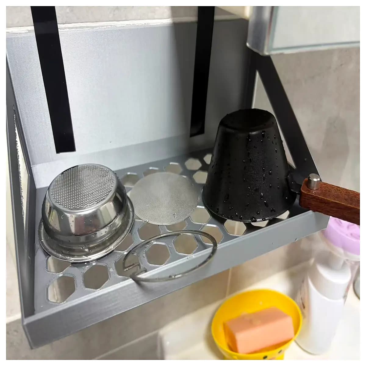 dish drying rack for cups and glasses stainless steel counter organizer sink side drainer mat holder kitchen countertop storage basket for wet dishes