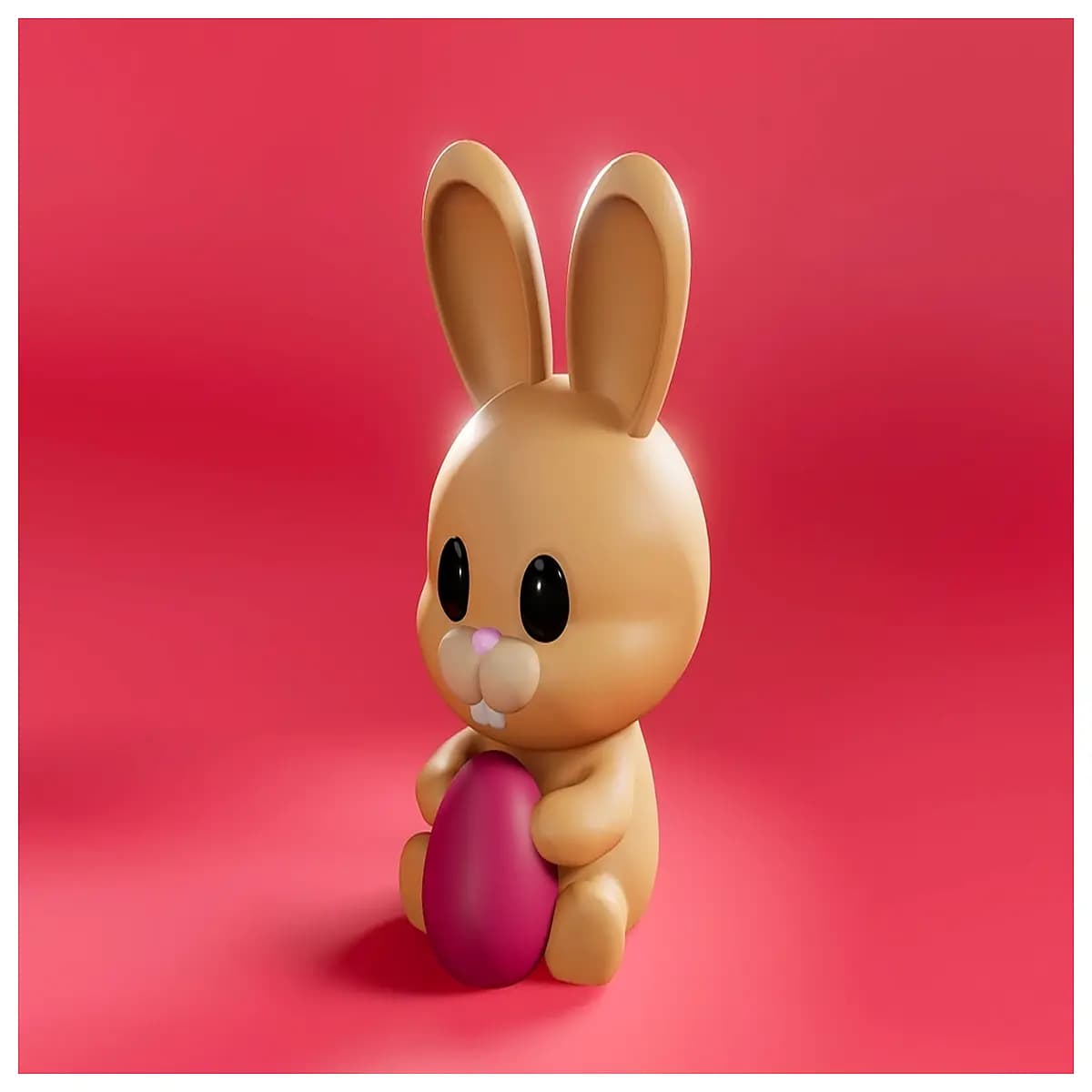 easter bunny plush toy soft stuffed animal for kids holiday decor gift
