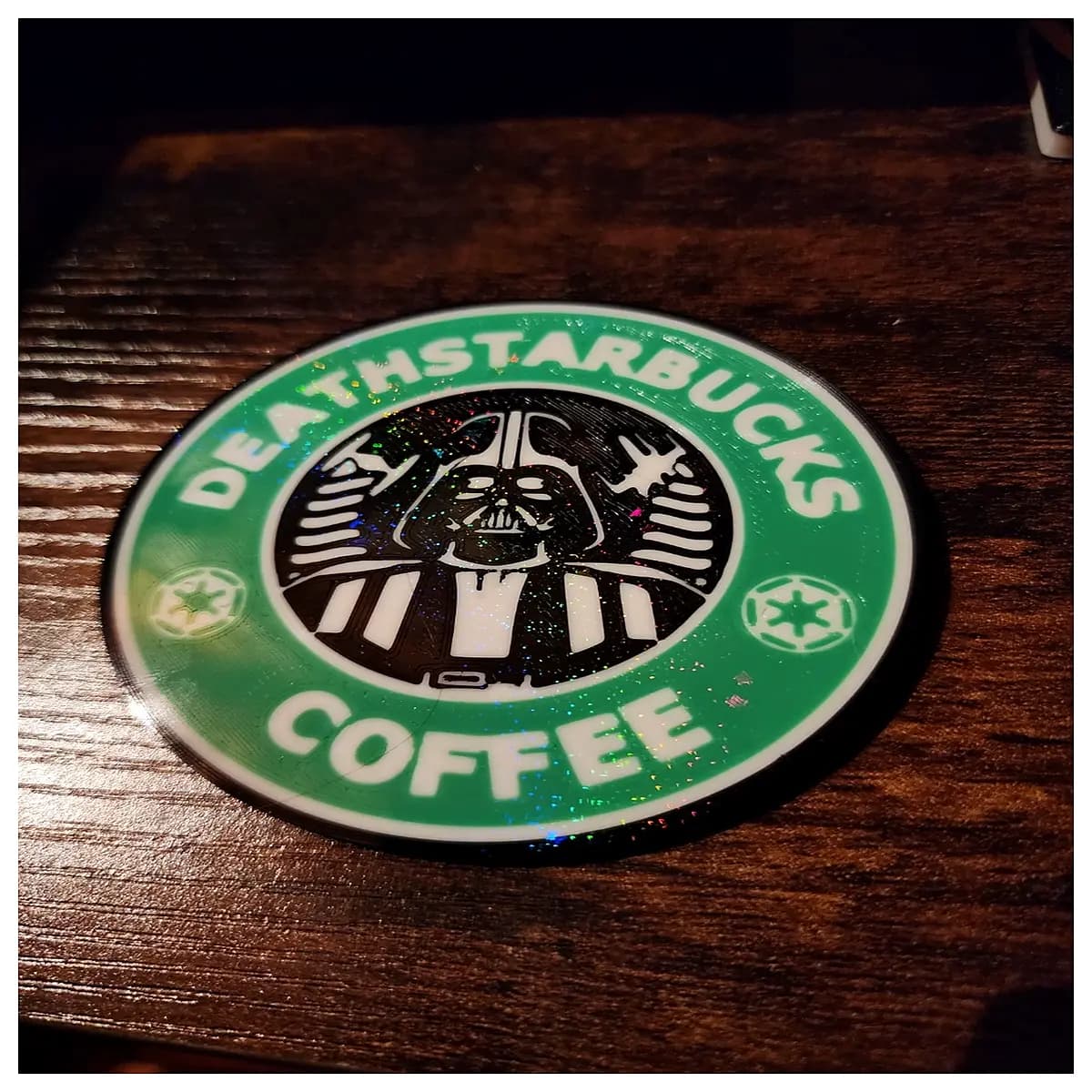 coaster set vintage retro coffee shop decor mat drink holder gift