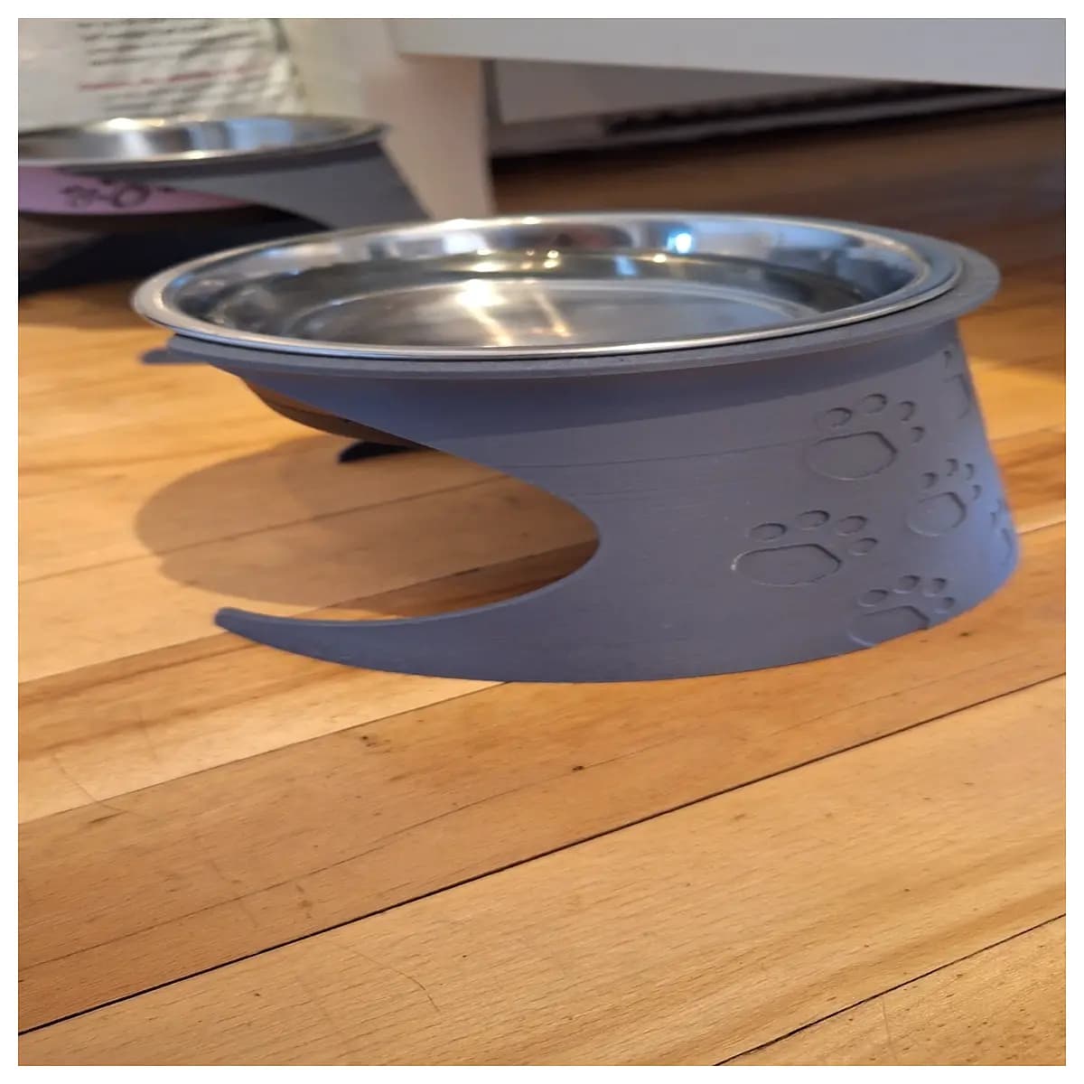 elevated dog bowl for large dogs stainless steel pet feeder with anti slip base adjustable height cat food dish holder slow feeding water fountain com
