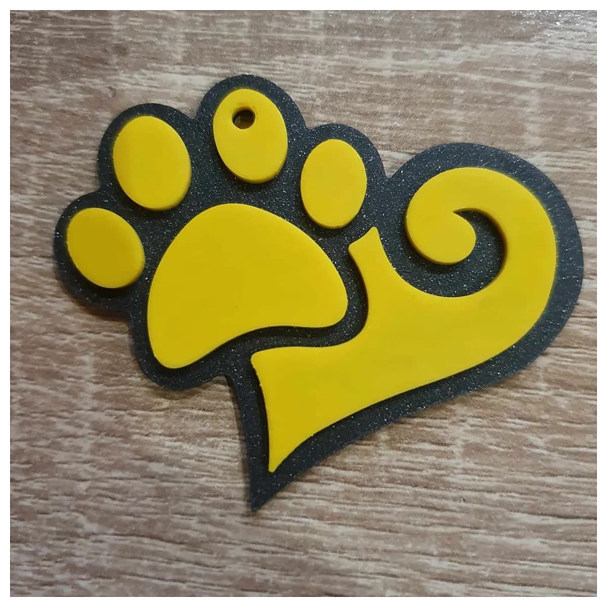 cute dog paw print keychain for women men leather keyring pet lover gift car keys accessory personalized pet memorial jewelry