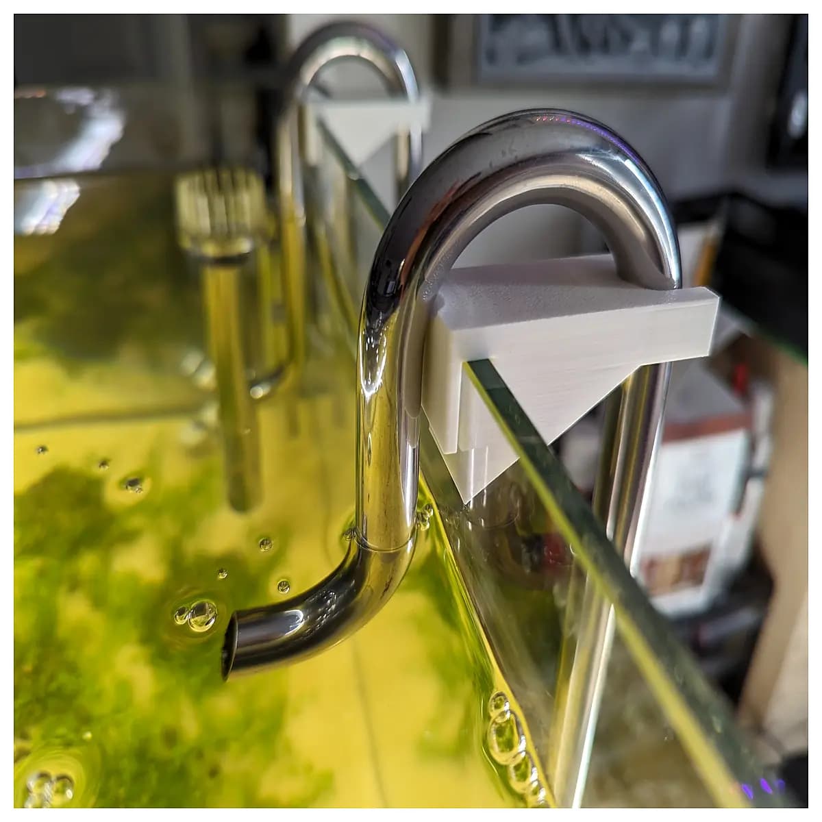 frameless aquarium filter inlet outlet pipe replacement tubing clear flexible hose connector for silent pump system