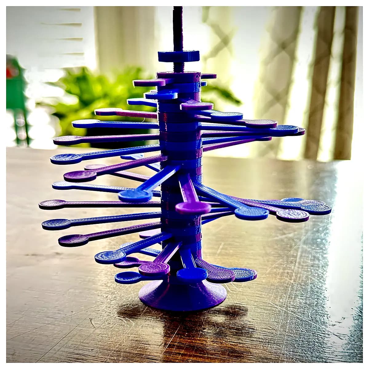 satisfying spiral physics toy helical kinetic sculpture desk fidget stress relief anxiety reducer brain teaser adults