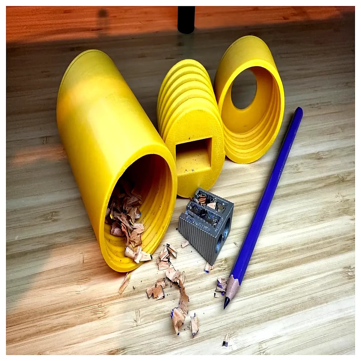 dual tip staedtler pencil sharpener container case holder storage box for mars lumograph mechanical pencils