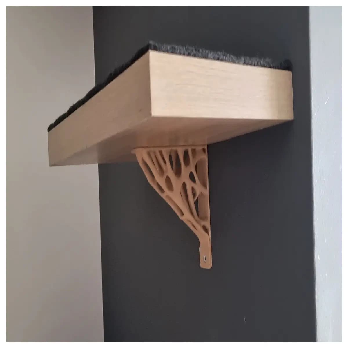 organic shelf wall mounted duty storage rack for bathroom kitchen pantry organization