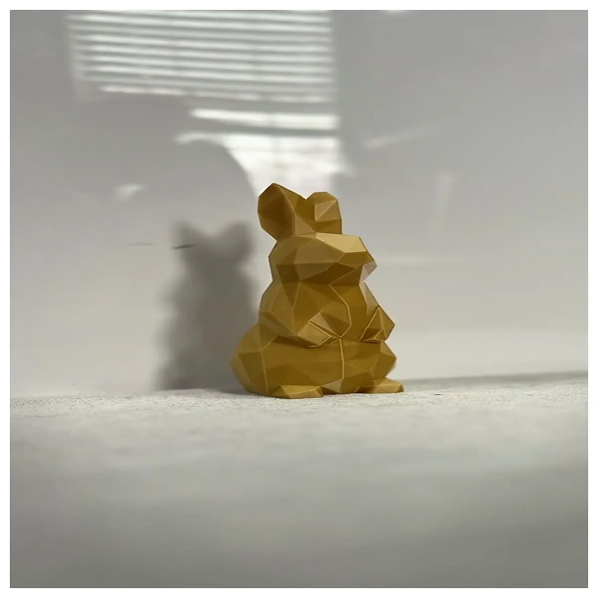 low poly rabbit blender gltf glb game cartoon bunny character mesh