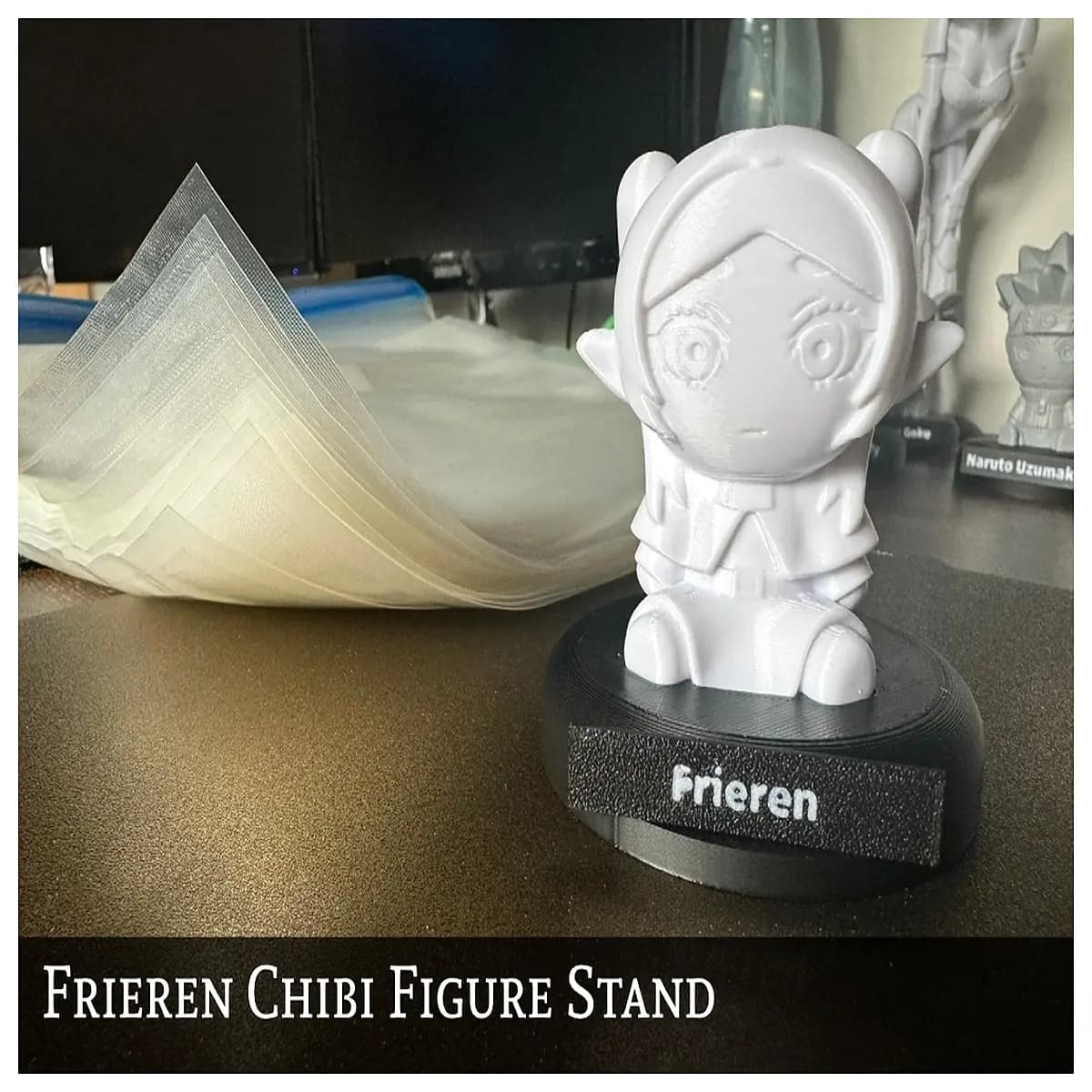 frieren anime figure base collectible statue accessory for anime fans