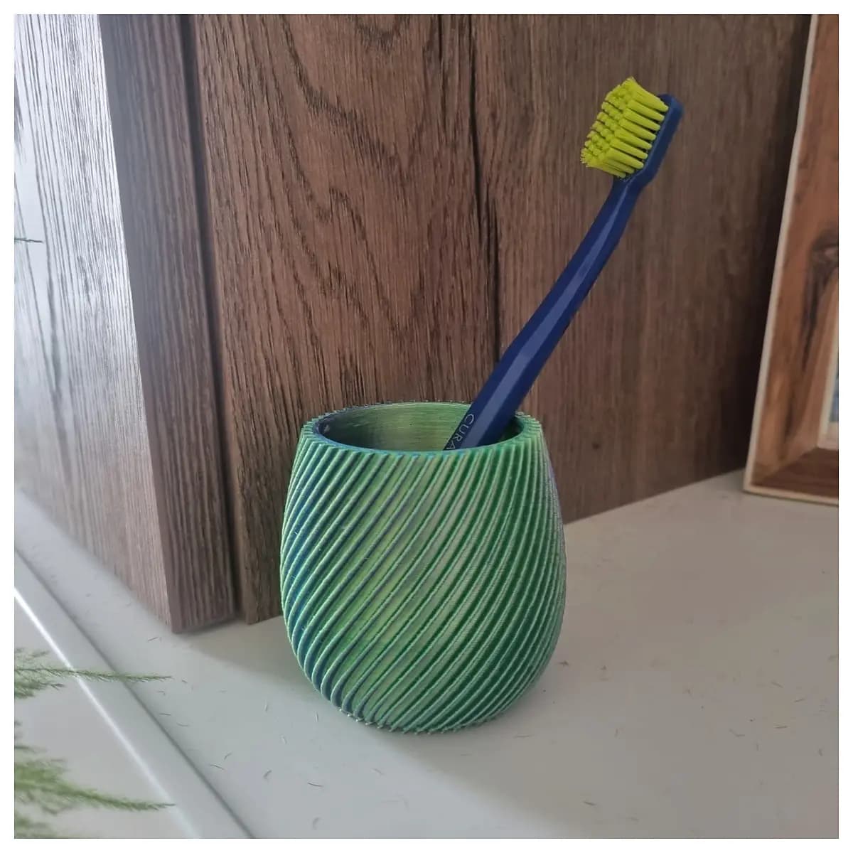 multi functional ceramic cup holder desk organizer toothbrush bathroom storage container vase planter combo