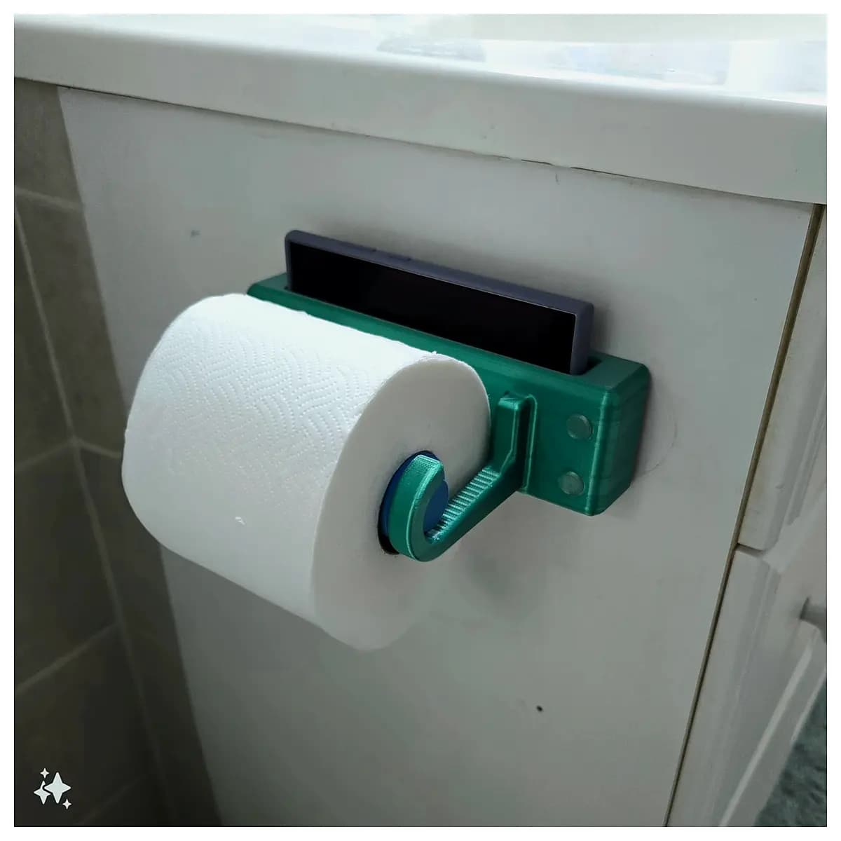 multi function toilet paper holder with phone bathroom tissue dispenser organizer wall mounted paper roll holder for mobile device versatile bathroom