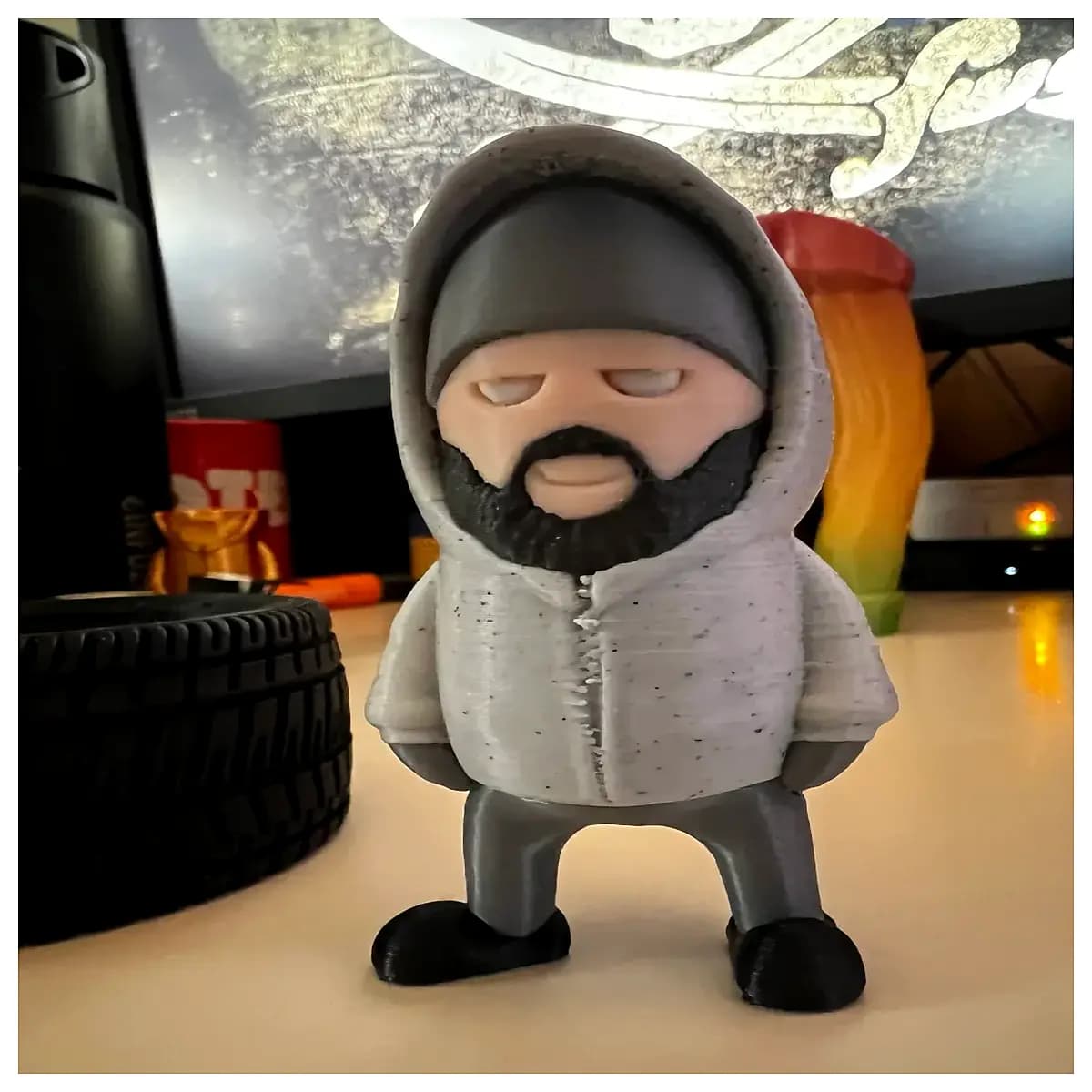 mini boss figure collectible action toy for kids gift party favor decoration