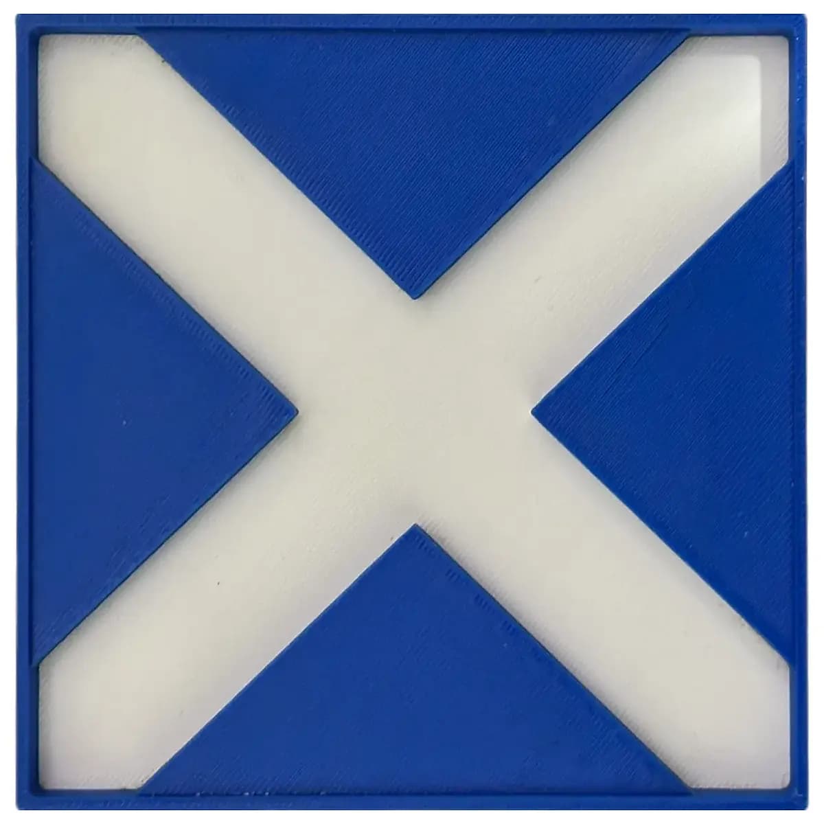 scottish flag coasters tartan cross pattern drink mats for table protection home decor gifts
