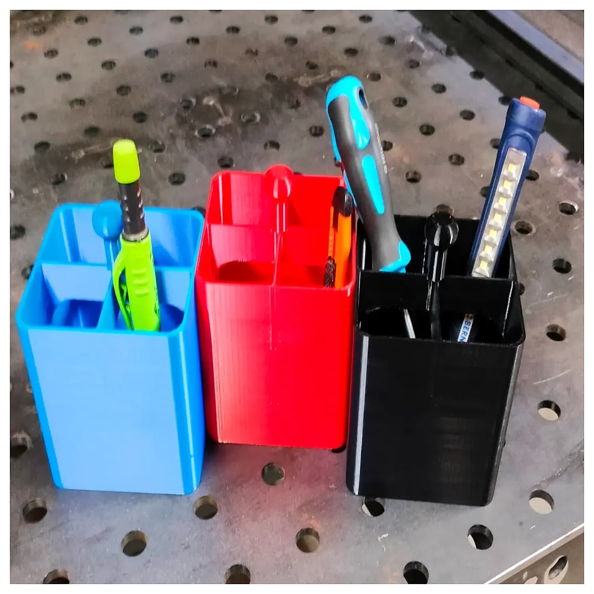 desk organizer pen holder stainless steel mesh cup for office supplies storage container