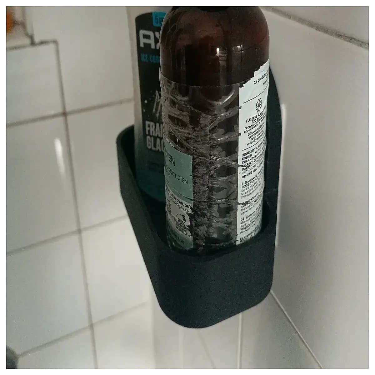 shower caddy corner hanging organizer bathroom storage rack for shampoo bottles shower head mount