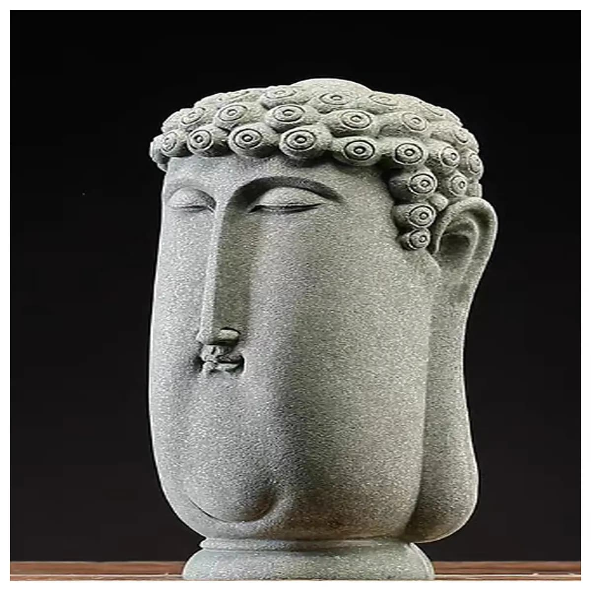 lost buddha head statue antique buddhist head sculpture vintage buddha head decor buddhist art buddha head figurine for home