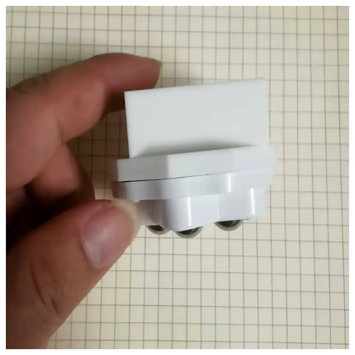 3cm square furniture caster wheels with rubber stopper for dining table legs duty swivel casters anti slip floor protector pads