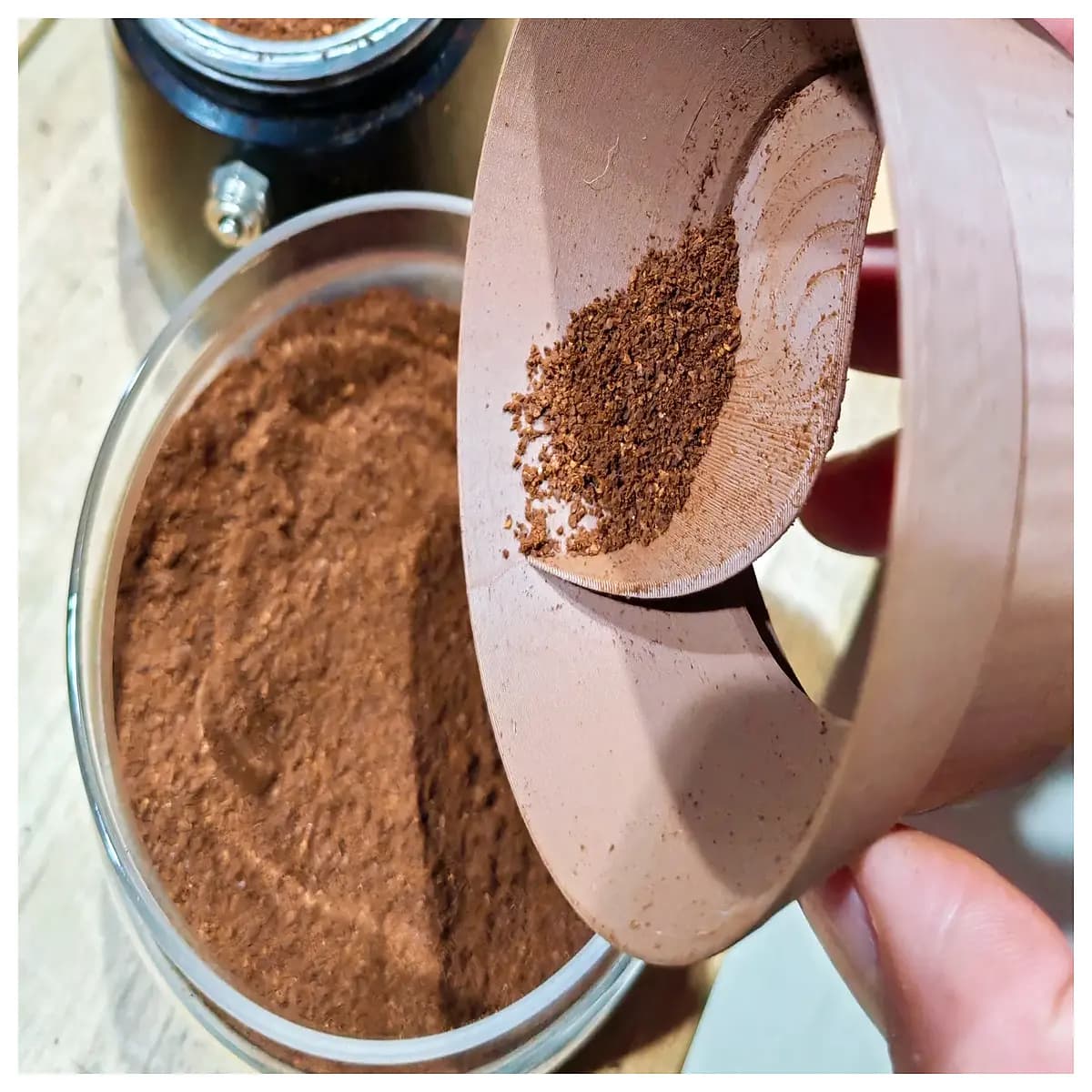 large coffee tamper tool espresso puck distributor leveling mat barista accessory for moka pot brewing