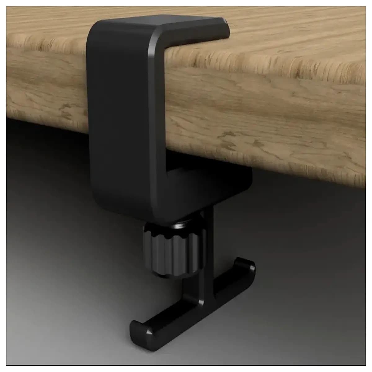 desk side hook organizer clip on table edge for headphones keys jewelry hanging storage office accessories