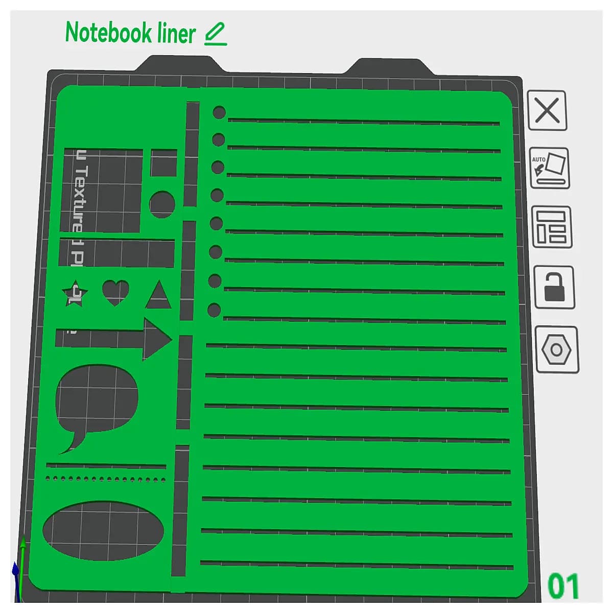 notebook with lines and markers for studying math writing journaling aesthetic stationery