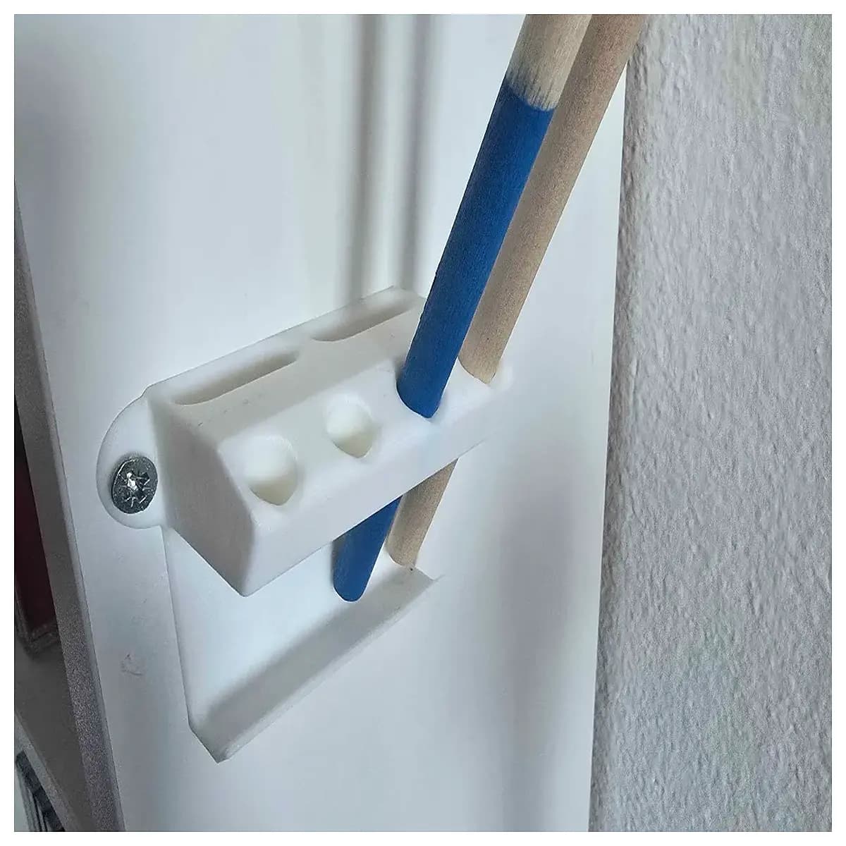 wall mounted cat toy holder interactive wand storage hook for scratching post accessories