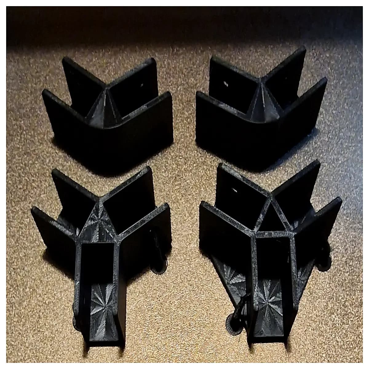 hexagonal shelf bracket duty metal corner support wall mount organizer for wood diy furniture reinforcement hardware