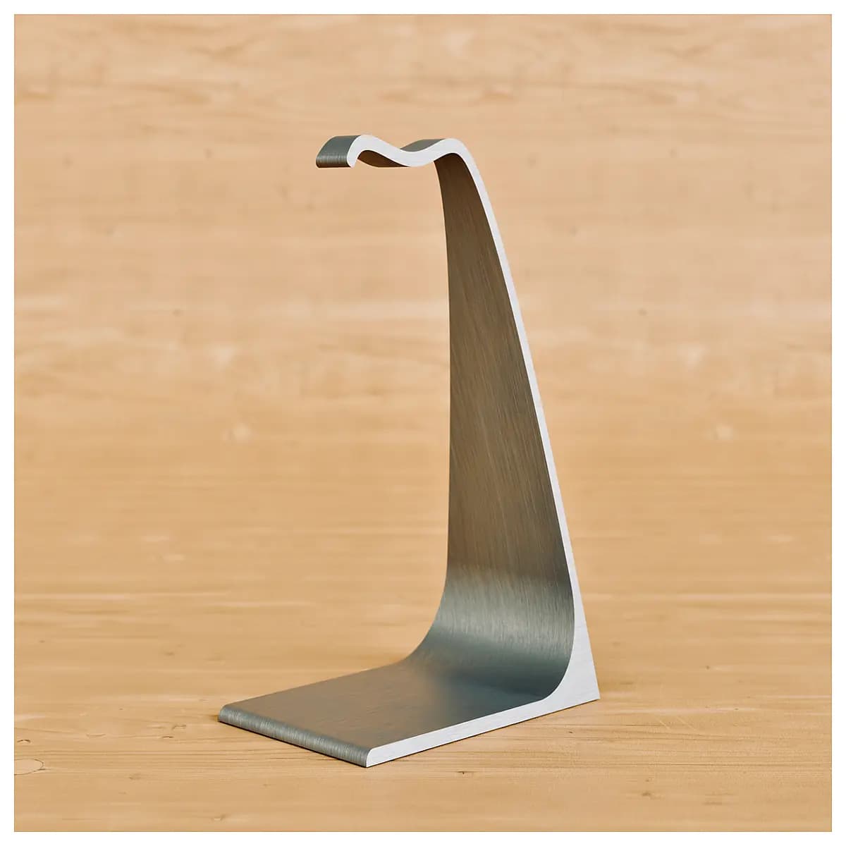 minimalist metal headphone desk organizer modern aesthetic audio accessory