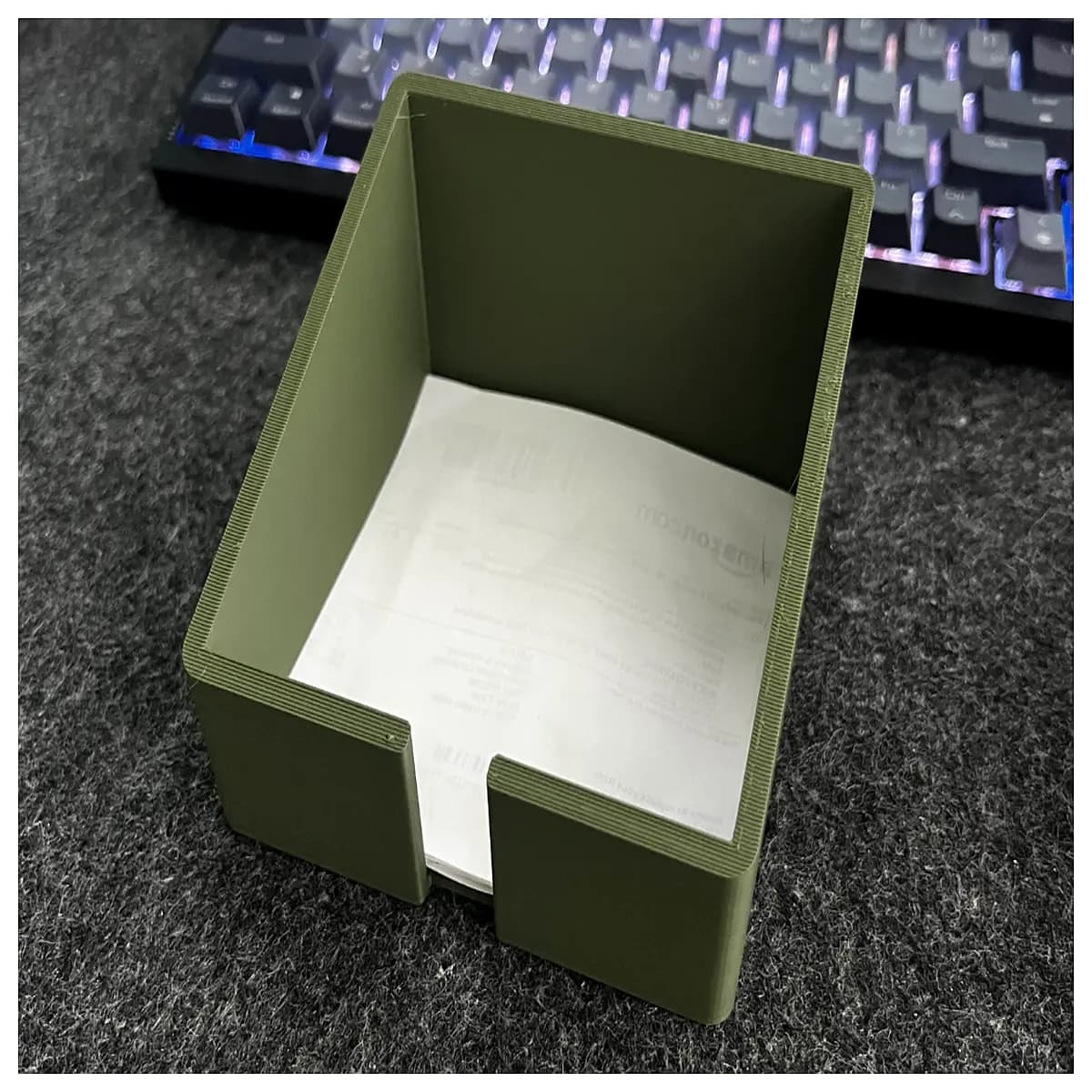commercial receipt organizer box duty document storage file holder for business office supplies tax records keeping