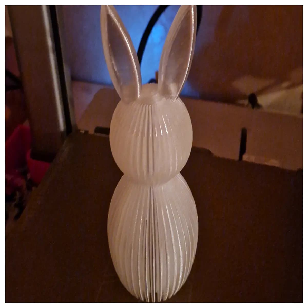 glowing easter bunny decoration for garden yard party outdoor lawn decor night
