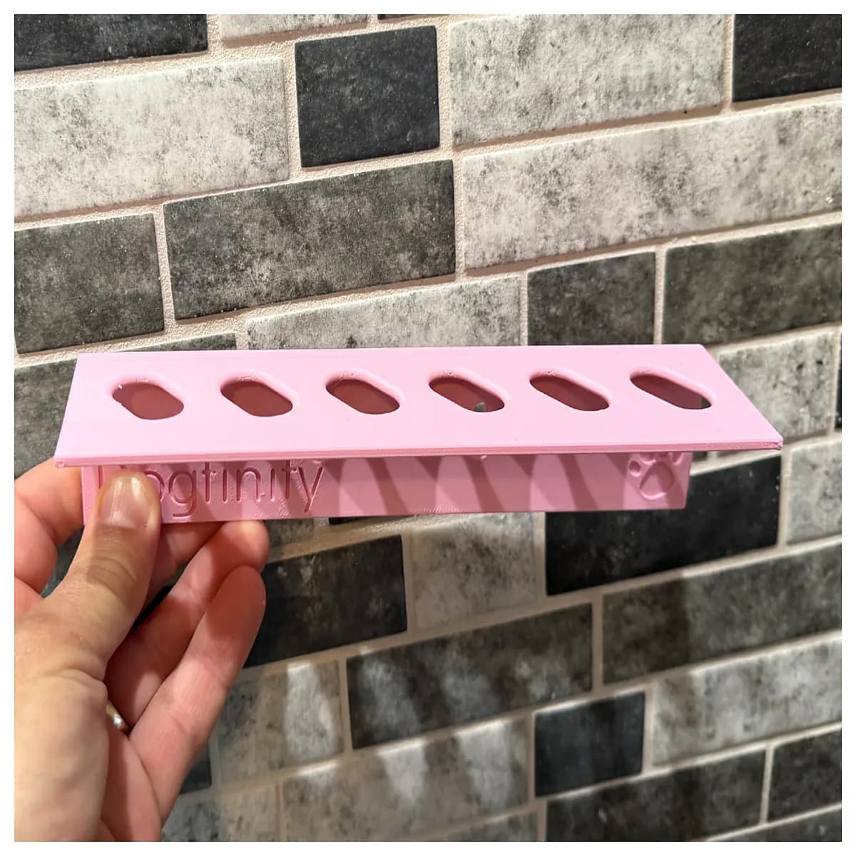 wall mounted pet grooming scissor holder organizer rack for dog cat hair cutting tools storage