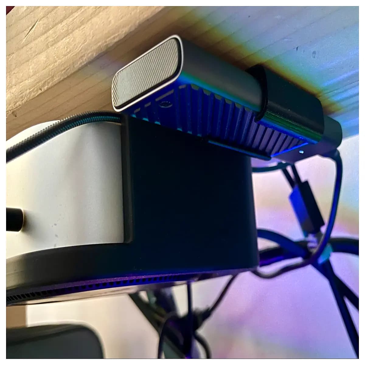 ugreen nvme ssd enclosure bracket mounting m 2 drive holder adapter for external hard drive case cooling support