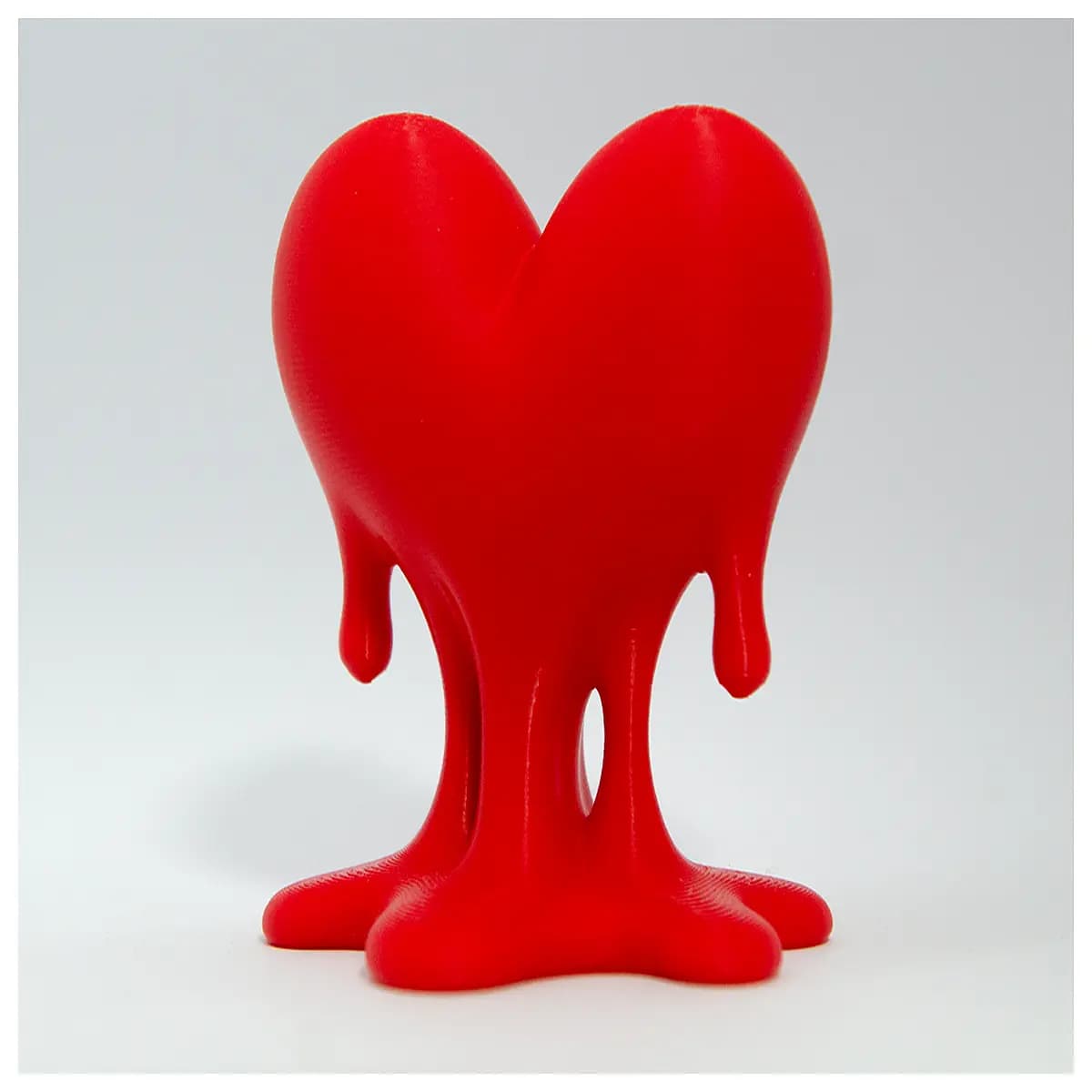 melting sculpture resin art home decor romantic couples wall hanging modern abstract love symbol