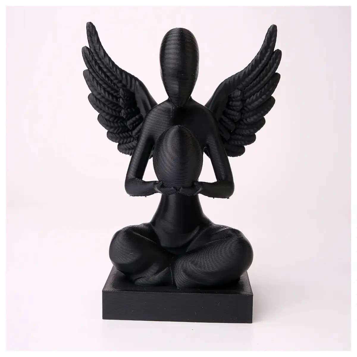 angel statue modern spiritual art decor living room home altar sacred energy healing crystal gift