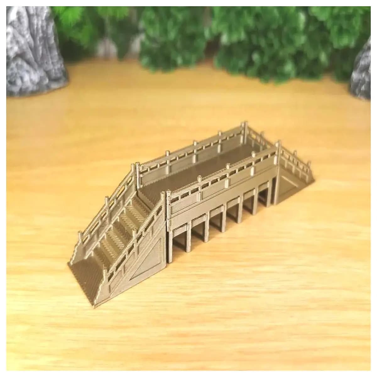 straight corridor walkway with side stairs outdoor garden path steel structure commercial building entrance ramp design