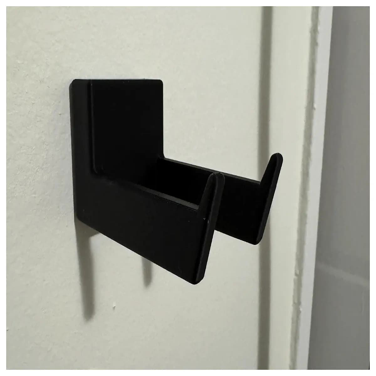 wall mounted hair dryer holder bathroom organizer rack for blow dryer hook storage