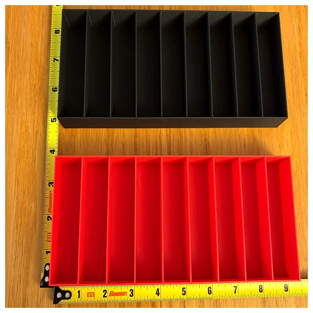 adjustable shelf dividers for pantry organization 1 inch high cabinet inserts 12x9 75 inch storage bins for kitchen cabinets fridge organizers