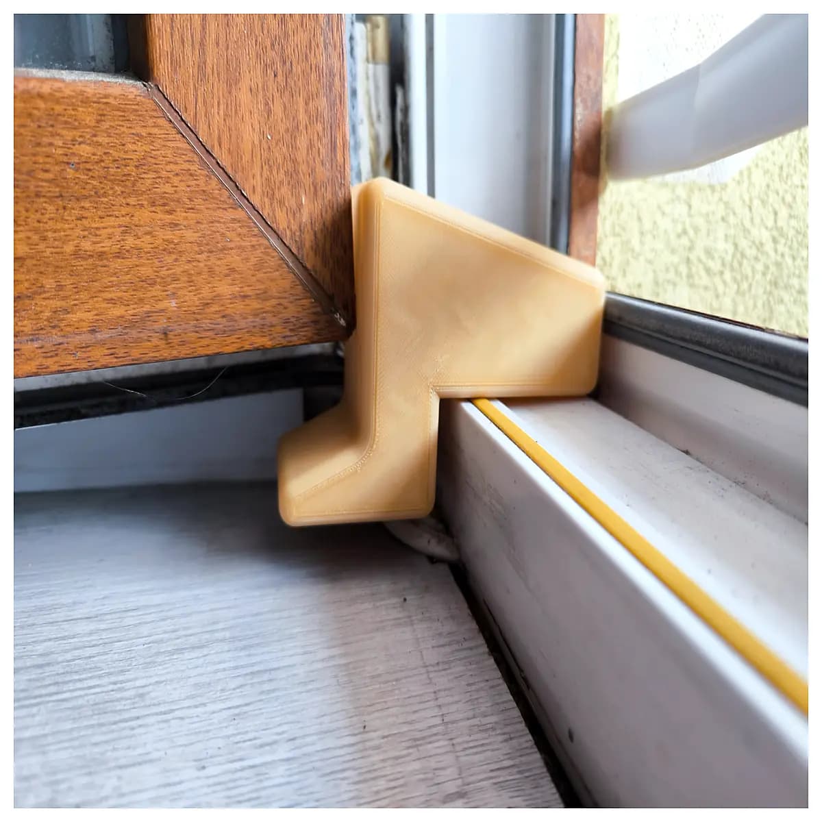 window door stopper safety wedge anti pinch child proof gap blocker for sliding glass door home security