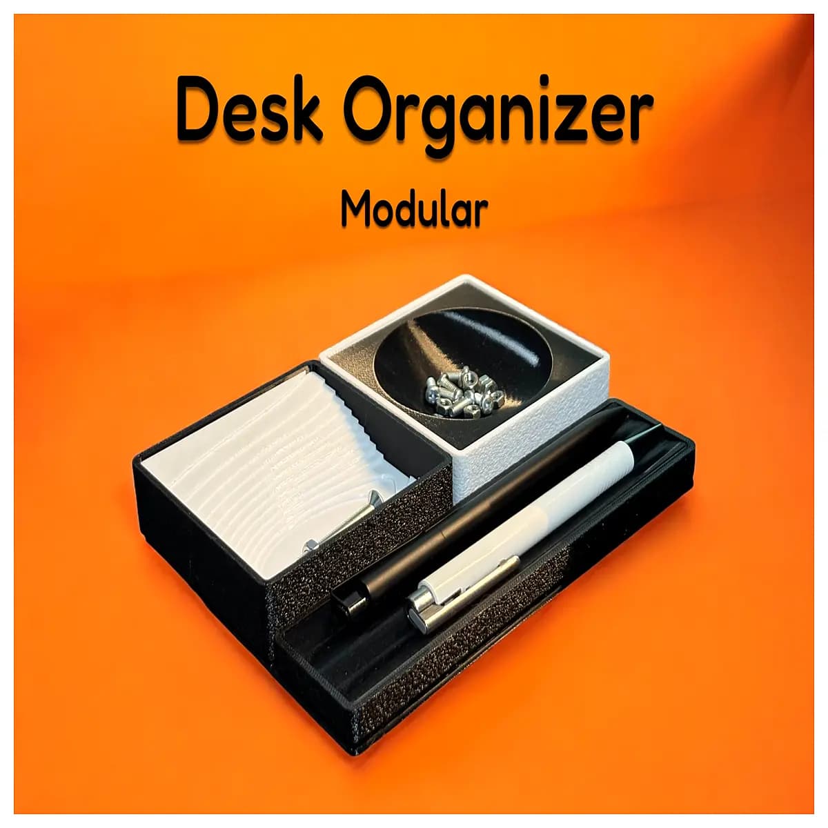 desktop organizer storage box station holder for office supplies pens pencils accessories desk tidy clutter workspace