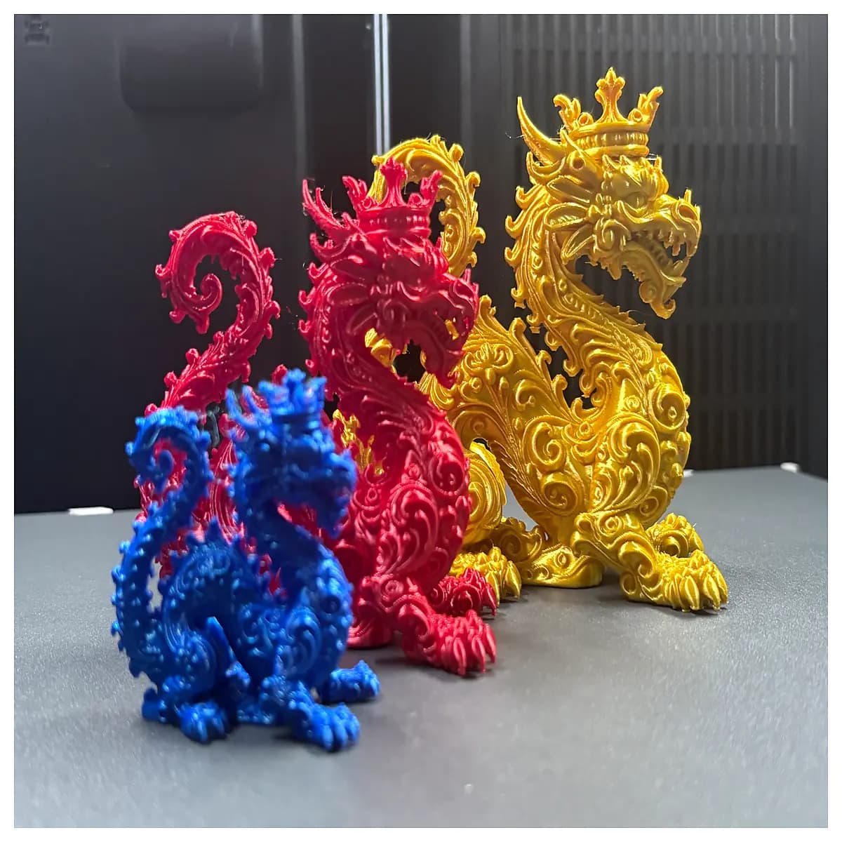 royal dragon figurine collectible resin statue fantasy decor garden ornament gargoyle men