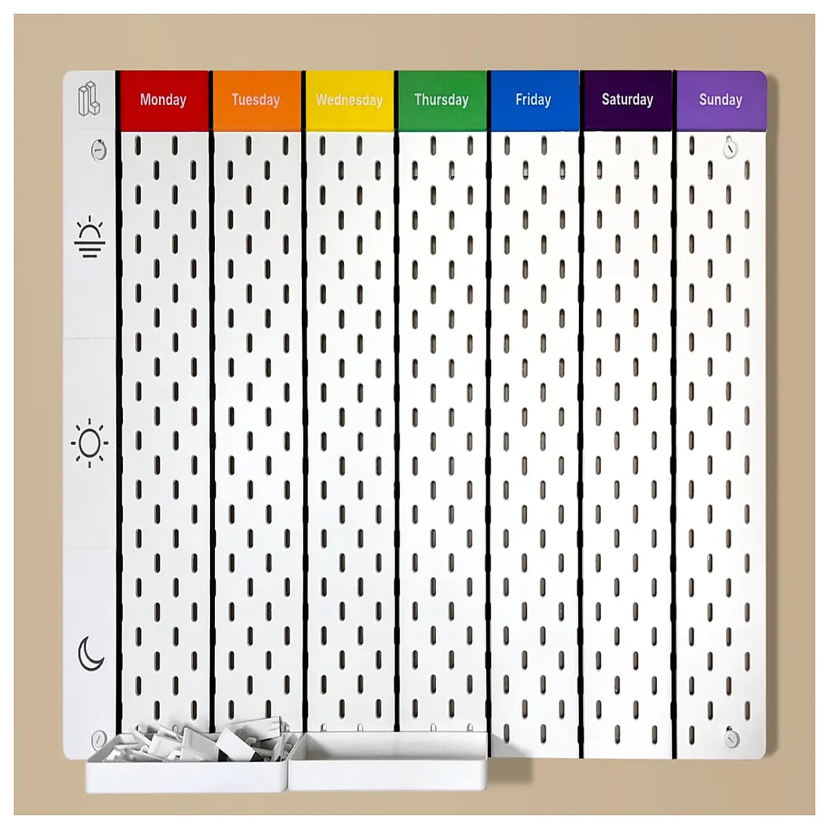 skadis pegboard wall organizer panel accessories hooks shelves for garage workshop storage system modular