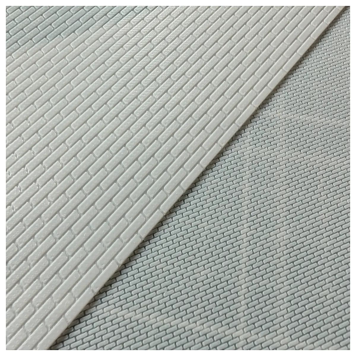h0 scale brick wall texture sheet realistic masonry facade detail for diorama building construction scenery