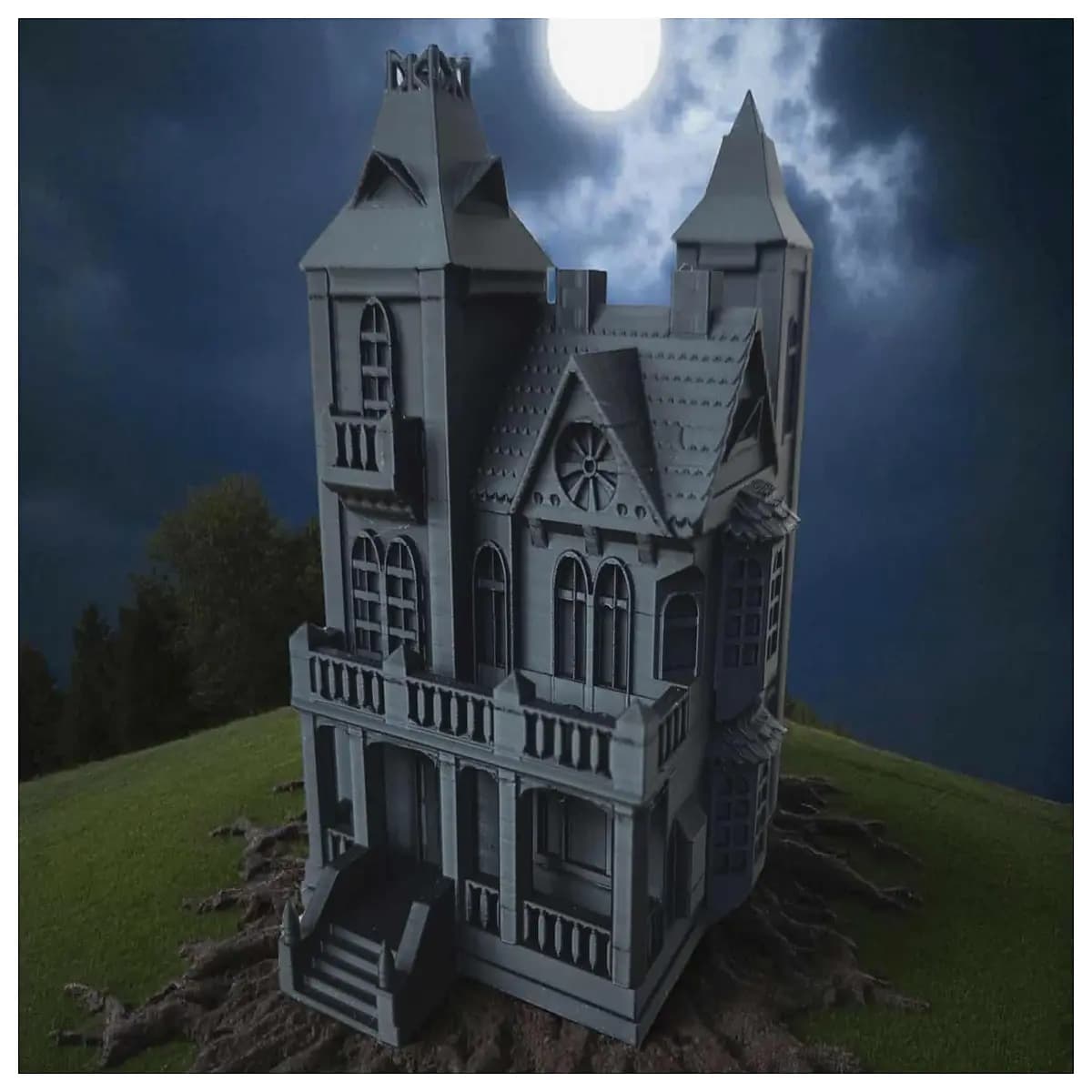 haunted mansion hillbourn halloween decor spooky animatronic scare prop haunted house party supplies