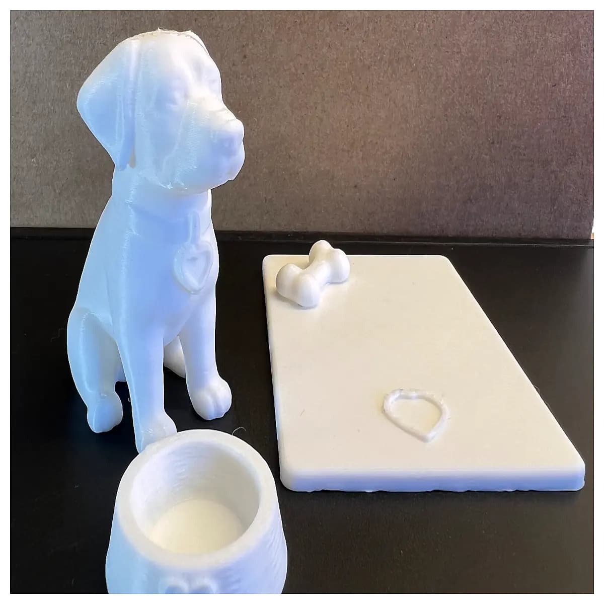 maker dog labrador puppy plush toy custom pet figurine resin statue home decor dog lovers