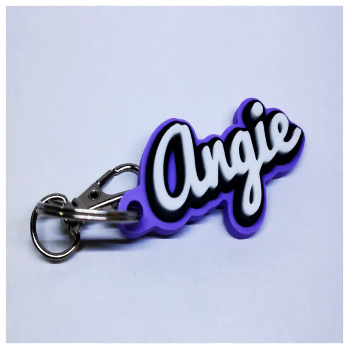 cute animal keychain bag charm key ring for women men gift durable metal key holder organizer