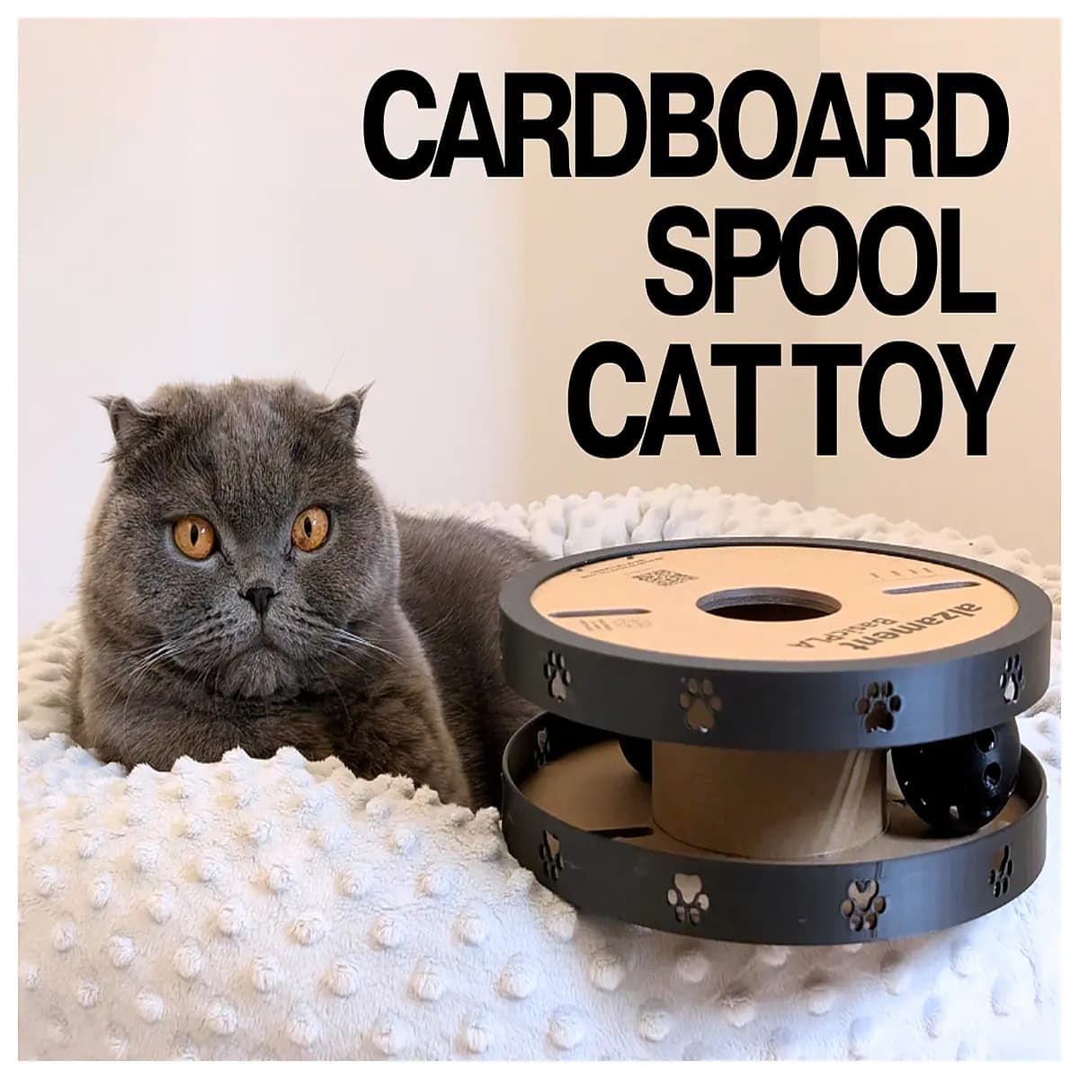 cat dog puzzle feeder treat rolling toy interactive enrichment mental stimulation diy pet snack dispenser